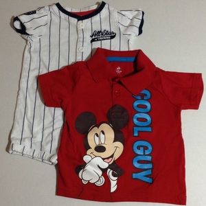 Disney Baby and Carter's AllStar Lot of 2